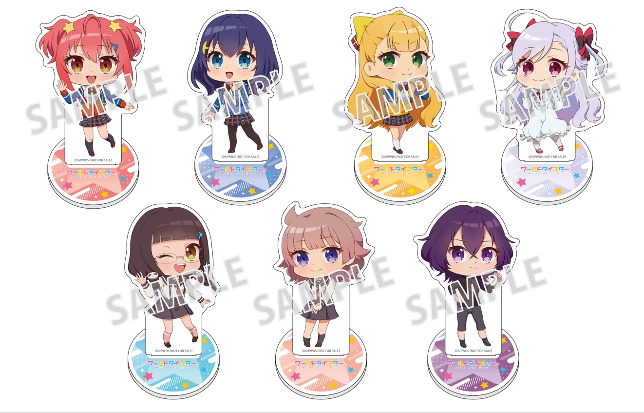 TVアニメ「ワールドダイスター」 アクリルスタンド - ワールドダイ